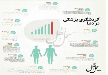 اینفوگرافیک/گردشگری پزشکی در دنیا