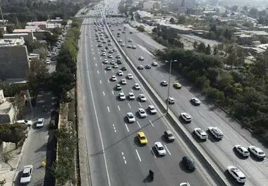 ترافیک سنگین وسایل نقلیه در مقاطعی از محورهای چالوس و هراز