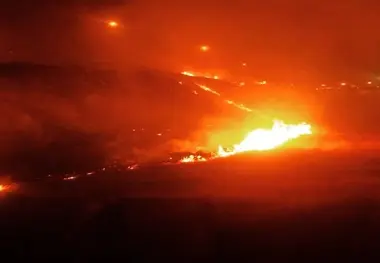 آتش بر جان بوستان ملی باراجین