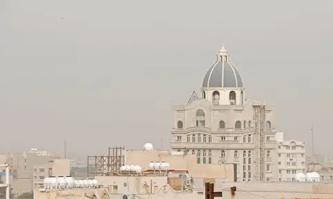 گرد و خاک در آبادان