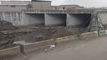 احداث پل سه دهانه در محور علی آباد-صالح آباد شاهرود