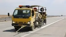 تسطیح ، پاکسازی و رگلاژ شانه راه‌های شهرستان تاکستان
