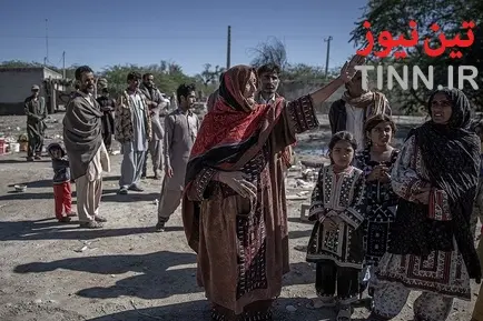 خسارت سیل در روستاهای« زرآباد سیستان و بلوچستان»