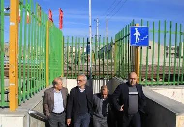 بازدید پورسیدآقایی از یک زیرگذر ناامن