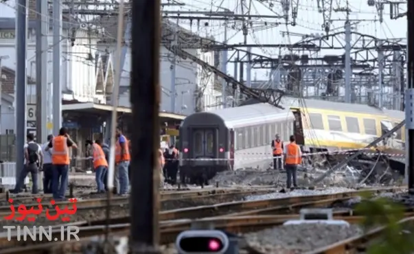 واژگونی یک واگن قطار در بلژیک کشته و زخمی به‌جا گذاشت