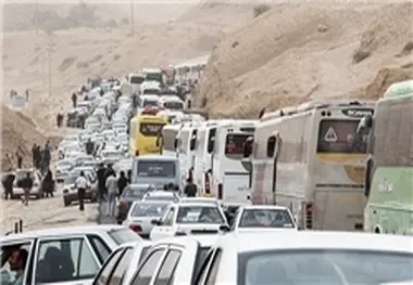 ترافیک نیمه‌سنگین در محور‌های صالح‌آباد-مرز مهران‌ و خرمشهر-شلمچه/محدودیت‌‌های ترافیکی اربعین
