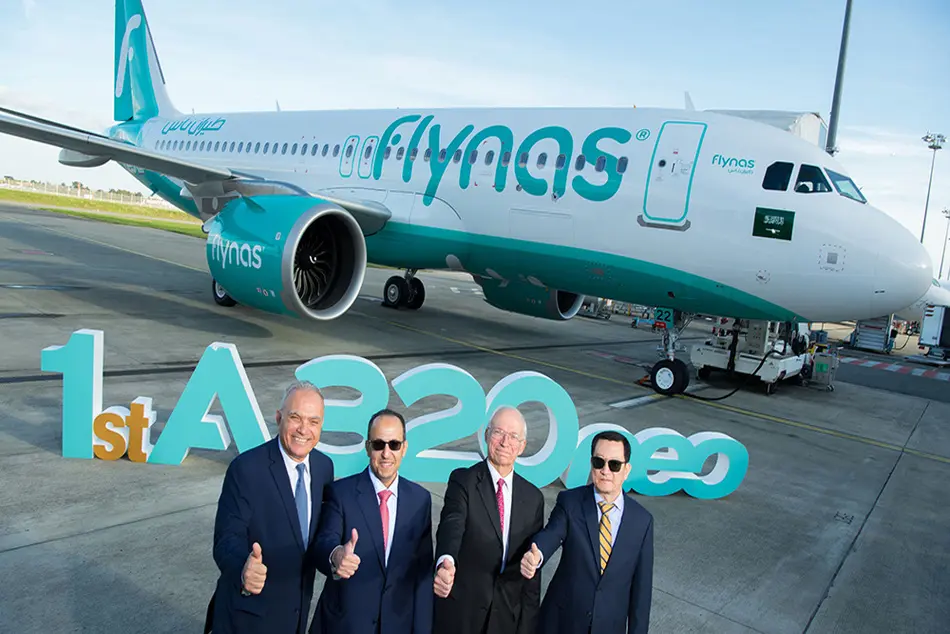 Flynas Becomes First Saudi Airline to Receive the A320neo