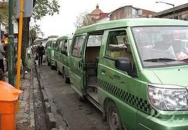 ورود تاکسی ون های جدید با سقف بلند به ناوگان تهران