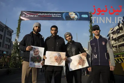 مراسم تشییع پیکر سردار سپهبد شهید حاج قاسم سلیمانی در تهران