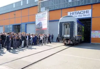 Hitachi rolls out final Vivalto coach for Trenitalia 