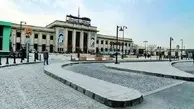 بیش از یک و نیم هکتار پلازای شهری در میدان راه آهن اجرا شد
