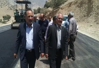 گشایش تونل زیرنا در محور دهدشت به پاتاوه