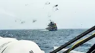 21 سرنشین کشتی خارجی در آب های جاسک نجات یافتند