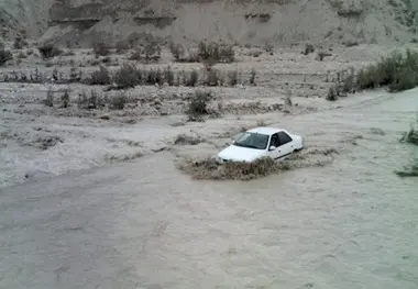  جاده شهرکرد - اندیکا در خوزستان زیر آب رفت