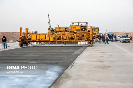 گزارش تصویری اجرای پروژه آزادراه شهید سلیمانی قم  (18)