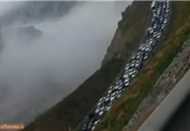 بازگشایی جاده چالوس در ساعت ۳ بامداد / دلیل ترافیک چند ساعته جاده چالوس مشخص شد