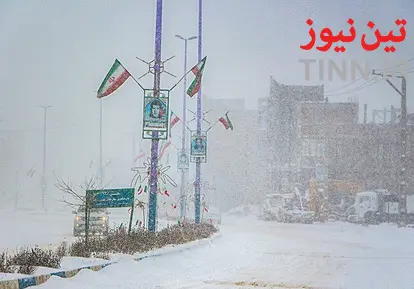 بارش برف در ارسباران،‌ بهشهر و لاهیجان