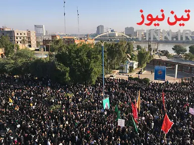 مراسم تشییع پیکر سردار سپهبد شهید حاج قاسم سلیمانی در اهواز