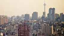 افزایش غلظت ازن در هوای تهران طی بعدازظهر امروز

