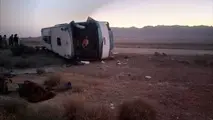 تصادف اتوبوس در جاده انار-مهریز یزد؛ ۳۱ نفر مصدوم شدند