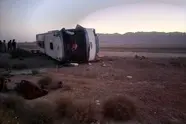 تصادف اتوبوس در جاده انار-مهریز یزد؛ ۳۱ نفر مصدوم شدند