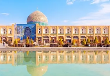 فیلم| تصاویری از میدان نقش جهان اصفهان از زاویه ای دیگر