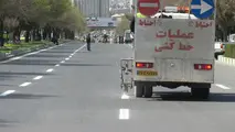 خط کشی بیش از ۱۲۰۰ کیلومتر از محورهای مواصلاتی استان کرمانشاه 