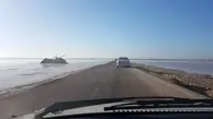 جاده ساحلی گناوه به بندرریگ مسدود شد