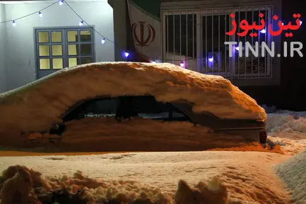 ترافیک سنگین در جاده‌های برفی گیلان