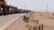 یک حادثه دیگر؛ تصادف شدید کامیون ها در ایست و بازرسی نایین+ فیلم