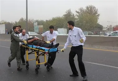۸ کشته و مجروح در تصادفات جاده‌ای روز گذشته اصفهان