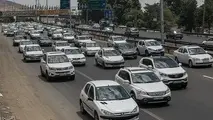 ترافیک نیمه‌سنگین در جاده غار علیصدر همدان به دلیل حضور گردشگران