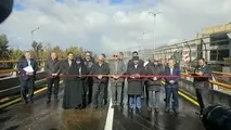 افتتاح دوربرگردان غیرهمسطح میثم شیراز با ارتباط ویدیوکنفرانسی رئیس‌جمهور
