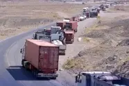 ترانزیت نزدیک به ۲ میلیون تن کالا از مرزهای شمالی سیستان و بلوچستان