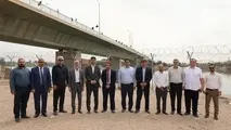 بازدید مدیرعامل راه آهن از پروژه اتصال خط ریلی شلمچه بصره 