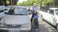 آغاز به کار پلیس دوچرخه‌سوار در شهرستان البرز