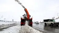 ‌برف و باران در چهار ‌محور‌تهران-شمال‌/راننده‌ها حتما با زنجیرچرخ در برف تردد کنند