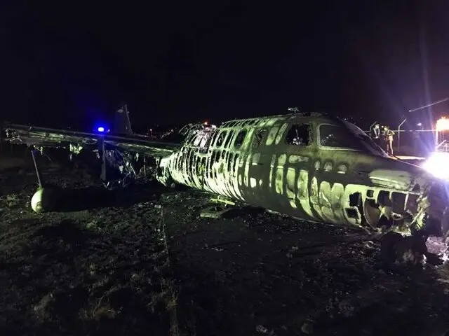 انفجار هواپیمای حامل فرد مبتلا به کرونا در فیلیپین