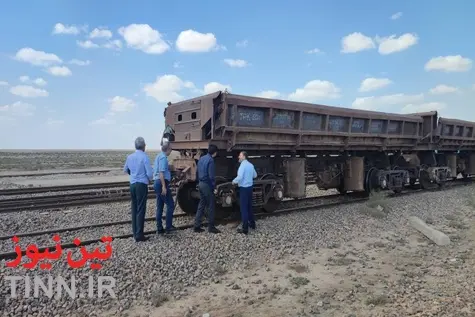 تصاویر| بازبینی وضعیت زیرساخت‌ های ریلی در پایانه مرزی اینچه‌برون توسط انجمن صنفی