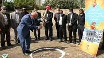 با حضور مسئولان ،کلنگ‌ احداث ساختمان اداری بنیاد در محمدیه به زمین زده شد
