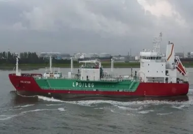 Container ship collides with LPG tanker off Gibraltar