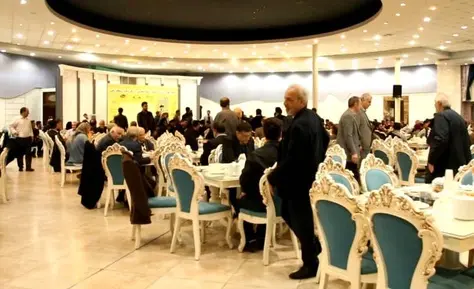 مراسم افطاری تشکل های صنفی ریلی و شرکت راه آهن