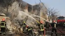 جان باختن 3 نفر در حادثه سقوط هواپیمای جنگی در تبریز