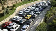 ترافیک در محور هراز و چالوس