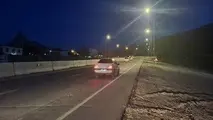 بهره برداری از سیستم روشنایی گردنه مروارید در جاده کامیاران سنندج 
