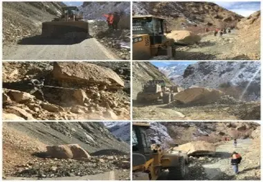  ایمن سازی زمستانی راه های کوهستانی البرز