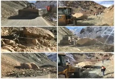  ایمن سازی زمستانی راه های کوهستانی البرز