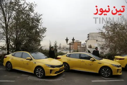 مراسم رونمایی از ناوگان نوسازی شده تاکسیرانی