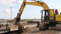 آغاز حمل مصالح عمرانی گیلان با قطار از زیاران به رشت
