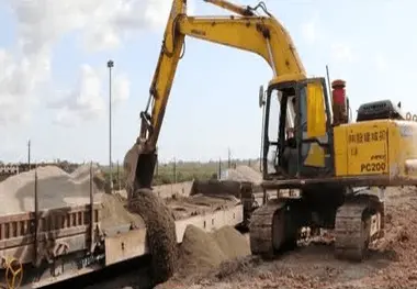 آغاز حمل مصالح عمرانی گیلان با قطار از زیاران به رشت